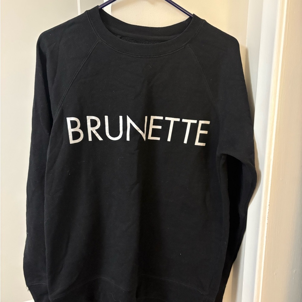 Brunette The Label Black Sweatshirt